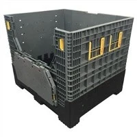 HDPE katta yig'iladigan palletlar qutisi