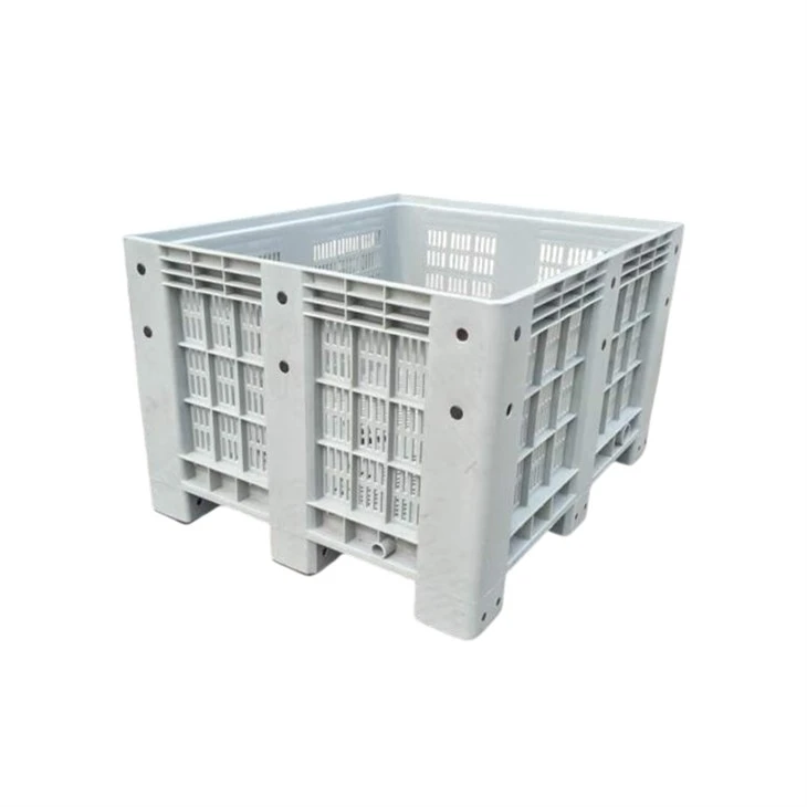 Saqlash uchun 1200 × 1000 to'liq to'rli plastik palletli quti