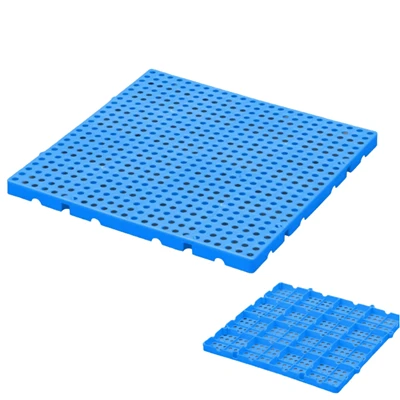 Plastmassa o'zaro bog'langan palletli yulka taxtasi